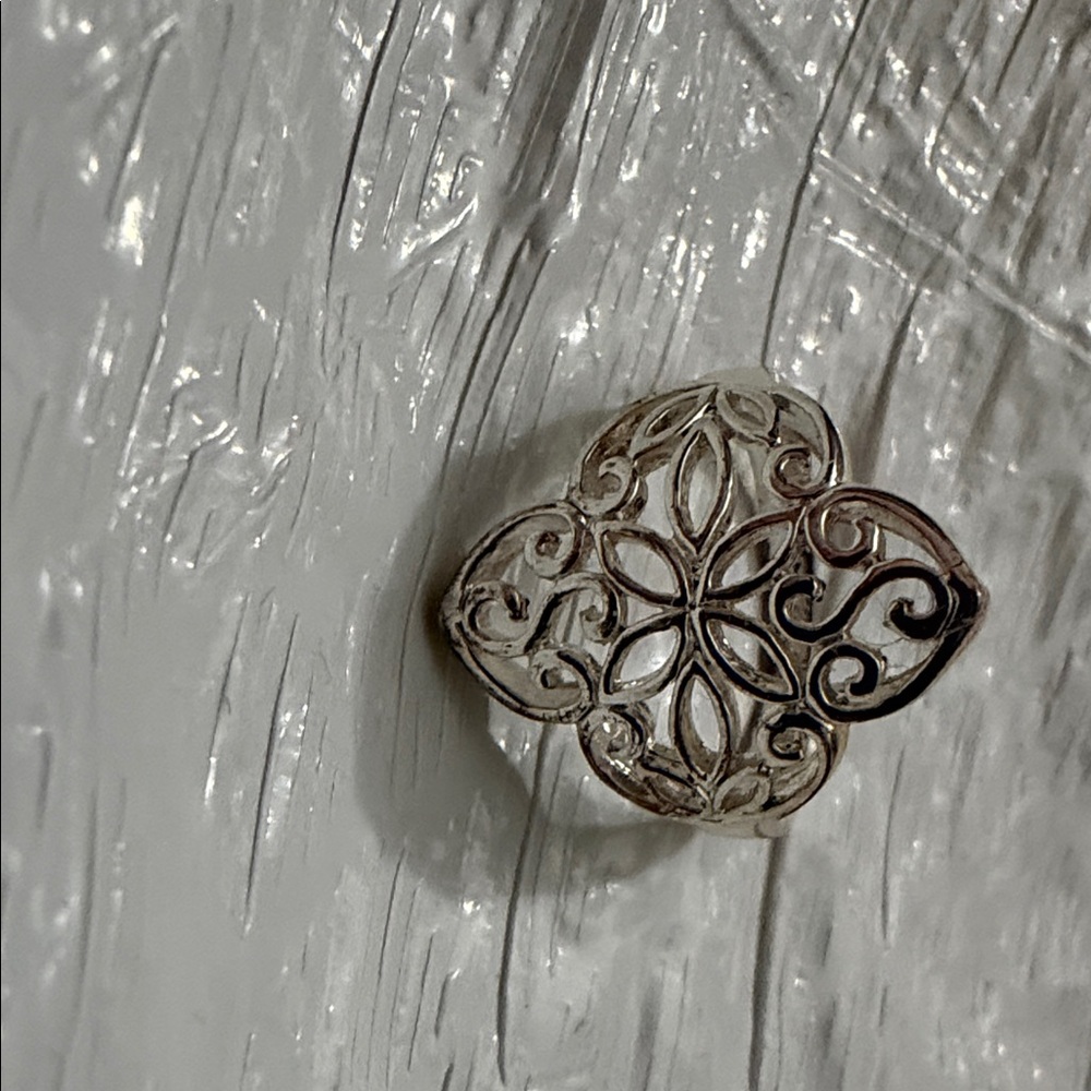 Intricate Silver Filigree Ring